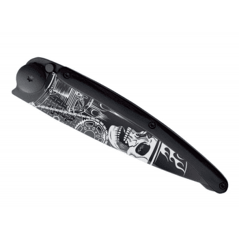 Couteau Deejo Tattoo Black Ride or Die – Ebony wood