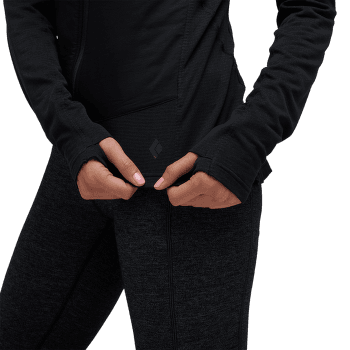 Sweat-shirt Black Diamond Coefficient LT Hybrid Hoody Women Blackberry