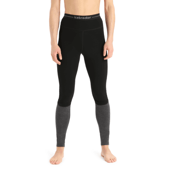 Leggings Icebreaker 200 ZoneKnit Leggings Women BLACK/JET HTHR/CB