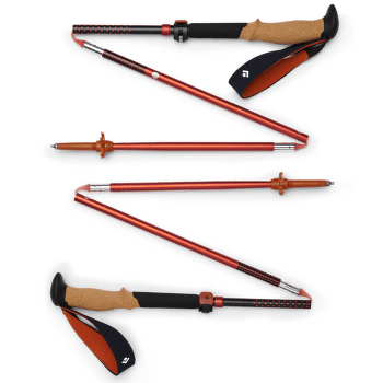 Trou Black Diamond PURSUIT FLZ TREKKING POLES Black-Octane