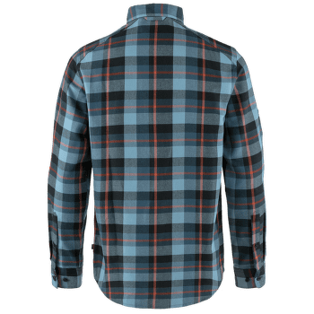Chemises a manches longues Fjällräven Fjallglim Shirt Men Indigo Blue-Dawn Blue