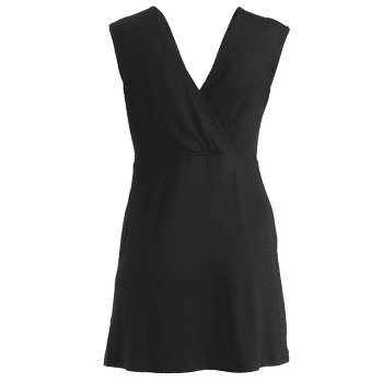 Robe Icebreaker Merino 200 Granary Sleeveless V Neck Women Black
