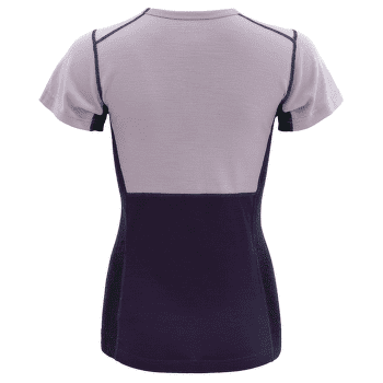 T-shirt a manches courtes Devold Lauparen Merino 190 T-Shirt Women 167B ORCHID/LILAC/INK
