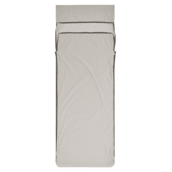 Insert de sac de couchage Sea to Summit Silk Blend Sleeping Bag Liner - Rectangular w/ Pillow Sleeve Moonstruck Grey