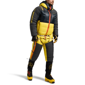 Veste La Sportiva OLYMPUS TECH DOWN PARKA Black/Yellow