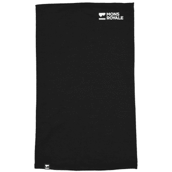 Cache-cou Mons Royale Double Up 100% Merino Neckwarmer Black