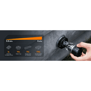 Pompe Flextail MAX Pump 3 Orange