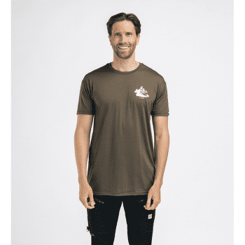 T-shirt a manches courtes Aclima LightWool Tee Mountain Men Jet Black