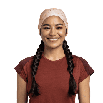 Bandeau Buff Coolnet UV Wide Headband MOUTAH APRICOT