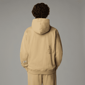 Sweat-shirt The North Face UNISEX MOUNTAIN CLEANUP OVERSIZED HOODIE Khaki Stone