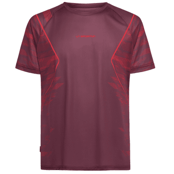 T-shirt a manches courtes La Sportiva PACER T-SHIRT Men Redwood/Mountain Red