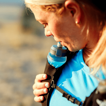 Bouteille Hydrapak SOFTFLASK SPEED 500 Malibu Blue