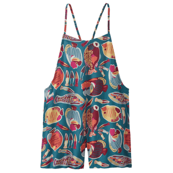 Salopette Patagonia Tidal Threads Romper Women Wrasse: Wetland Blue