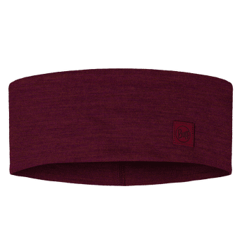 Bandeau Buff MERINO WIDE HEADBAND SOLID SOLID TIBETAN RED