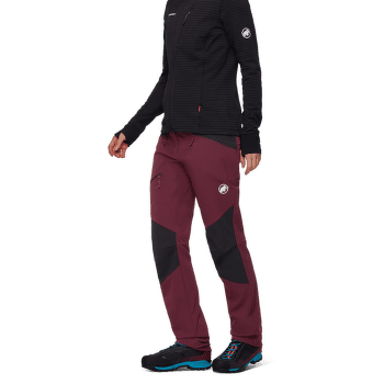Pantalons Mammut Taiss SO Pants Women 3808 vin-black