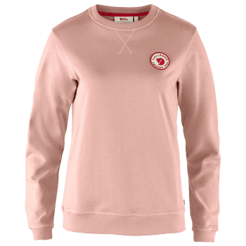 Pull Fjällräven 1960 Logo Badge Sweater Women Chalk Rose