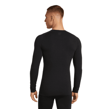 T-shirt a manches longues Icebreaker Merino 260 ZoneKnit™ Seamless LS Crewe Men BLACK