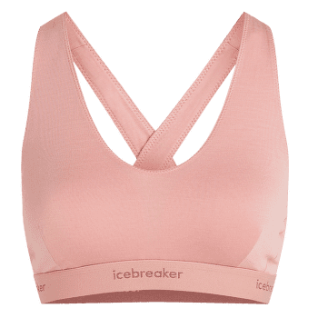 Brassiere Icebreaker Merino 125 Cool-Lite Sprite Racerback Bra Women BLUSH