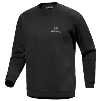 Sweat-shirt Arcteryx Emblem Fleece Crew Men Black