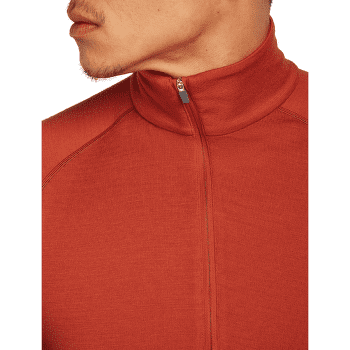T-shirt a manches longues Icebreaker Merino 260 ZoneKnit™ LS Half Zip Men JET HTHR-011