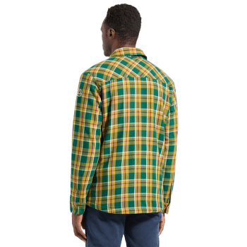 Chemises a manches longues La Sportiva RAMBLER LINED FLANNEL SHIRT MEN Night Sky/Savana