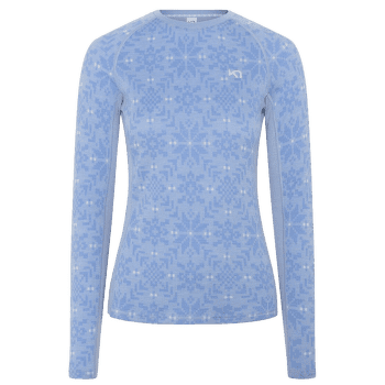 T-shirt a manches longues Kari Traa Edith Long Sleeve IRIS/PASTEL LIGHT BLUE