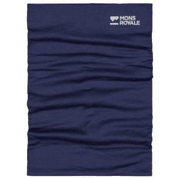 Cache-cou Mons Royale Double Up 100% Merino Neckwarmer Midnight