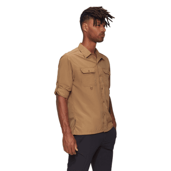 Chemises a manches longues Mammut Highland Longsleeve Shirt Men 40284 dark marsh