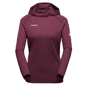 T-shirt a manches longues Mammut Selun FL Sun Hoody Women 3800 vin