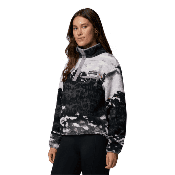 Sweat-shirt Columbia Helvetia™ II Printed Cropped Half Snap Women Shale Purple Sisters, Shale Purple 554