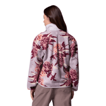 Sweat-shirt Columbia Sequoia Grove Printed Half Zip Women Shale Purple Blossoming 554