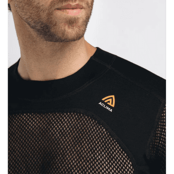 T-shirt a manches longues Aclima WoolNet Crew Neck Men Tarmac