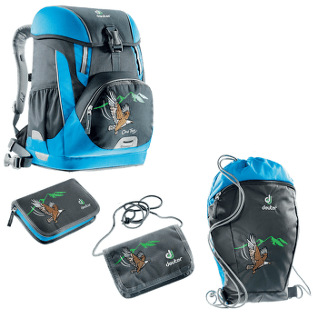 Ensemble deuter FR-Školni set OneTwo 2 granite-turquoise
