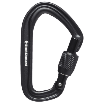 Mousqueton Black Diamond HOTFORGE SCREWGATE Black