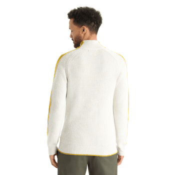 Pull (fermeture 3/4) Icebreaker Lodge LS Half Zip Sweater Men Gritstone HTHR/Black