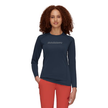 T-shirt a manches longues Mammut Selun FL Longsleeve Women Logo marine 5118