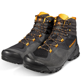 Chaussures Mammut Sapuen High GTX Men 00132 black-dark radiant