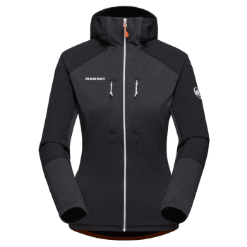 Sweat-shirt Mammut Eiswand Advanced ML Hooded Jacket Women black 0001