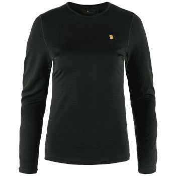 T-shirt a manches longues Fjällräven Bergtagen Thinwool LS Women Black
