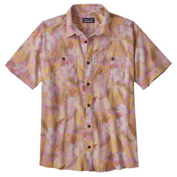 Chemises a manches courtes Patagonia Back Step Shirt Men Channeling Spring: Milkweed Mauve