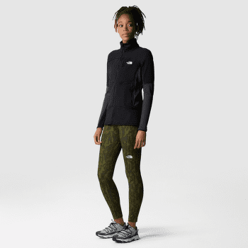 Sweat-shirt The North Face STORMGAP POWERGRID JACKET Women 5H2 INDIGO PLUM/TNF BLACK