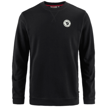 T-shirt a manches longues Fjällräven 1960 Logo Badge Sweater Men Black