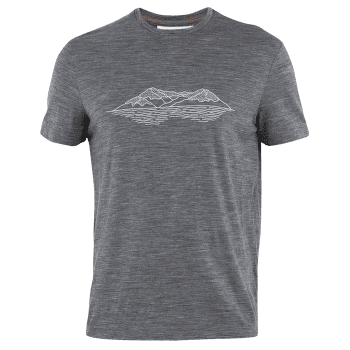 T-shirt a manches courtes Icebreaker Merino 150 Tech Lite SS Tee Pukaki Reflected Men GRITSTONE HTHR-013