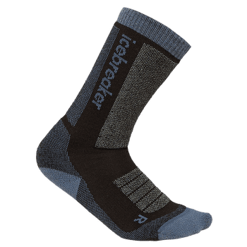Chaussettes hauteur genou Icebreaker Ski+ Medium OTC Kids BLACK/DAWN/GRAPHITE