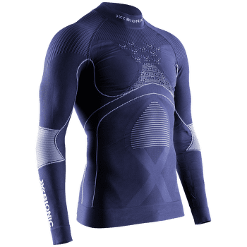 T-shirt a manches longues X-Bionic Energy Accumulator 4.0 Shirt Turtle Neck Men Marine/Optical White