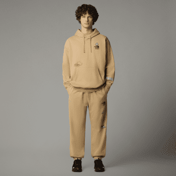 Sweat-shirt The North Face UNISEX MOUNTAIN CLEANUP OVERSIZED HOODIE Khaki Stone