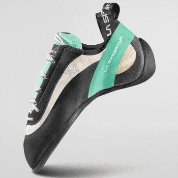Chaussons d'escalade La Sportiva Miura Women White/Jade Green_W00E04