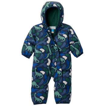 Combinaison Columbia Snuggly Bunny™ II Bunting Collegiate Navy Dinoflauge, Rain Forest 466