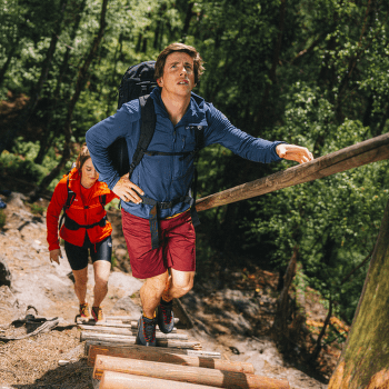 Sweat-shirt La Sportiva AEQUILIBRIUM THERMAL HOODY Men Night Sky/Chalk