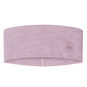Bandeau Buff MERINO WIDE HEADBAND SOLID SOLID LILAC SAND